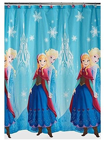 Frozen Anna and Elsa Shower Curtain