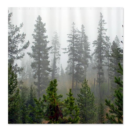 Misty Forest Shower Curtain