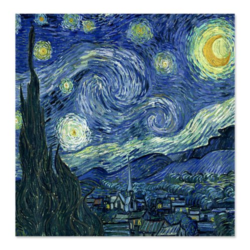 Van Gogh - Starry Night Amazing Shower Curtain for Sale