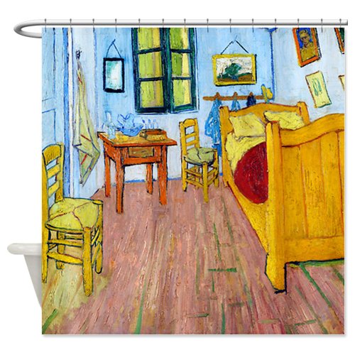 Van Gogh - Bedroom at Arles Shower Curtain