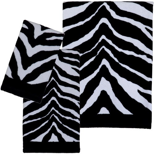 Fun Zebra Pattern Towel Set
