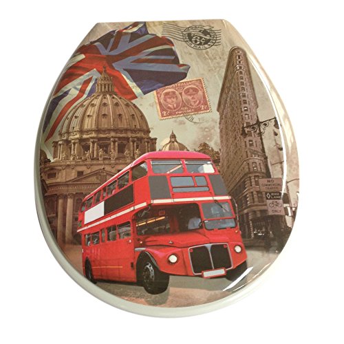 London Red Bus Novelty Toilet Seat