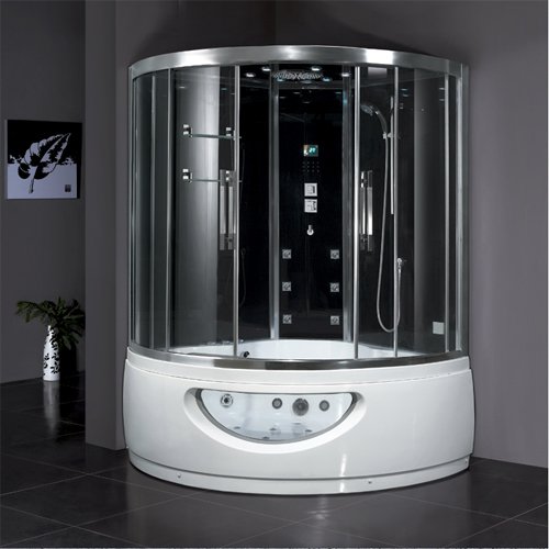 Luxurious Modern Steam Shower and Bathtub