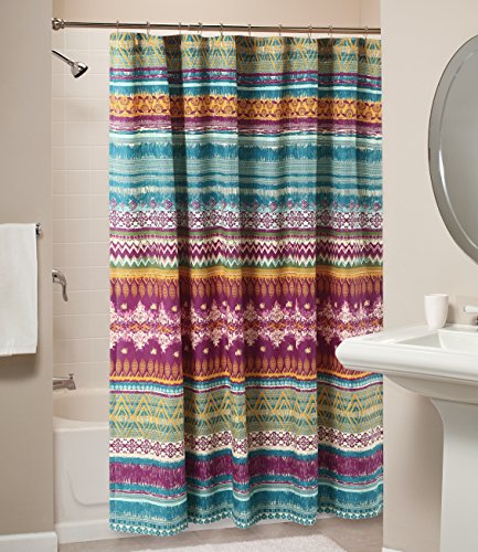 Affordable Bohemian Style Polyester Shower Curtain